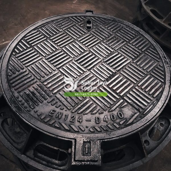 Manhole Cover Pola Anyaman