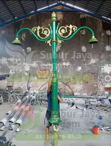 Mengenal Bagian-Bagian Tiang Lampu Taman