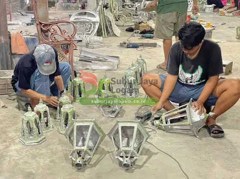 Lampu Taman Antik Jungwok Gunungkidul