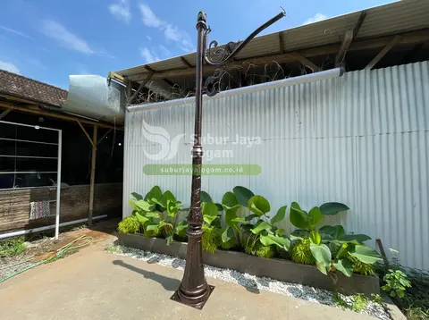 Lampu Taman PJU Antik Palembang