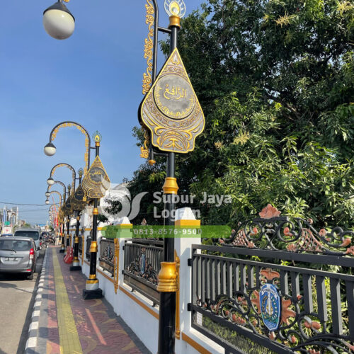 Tiang Lampu Pedestrian Ponorogo1