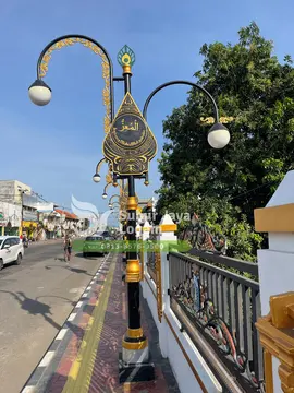 Tiang Lampu Pedestrian Ponorogo