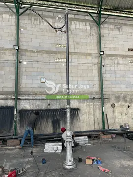 Tiang Lampu PJU Banyuwangi