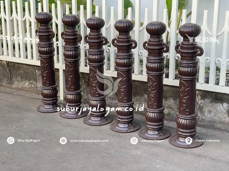 Bollard Antik Besi Cor ARAYA Garden