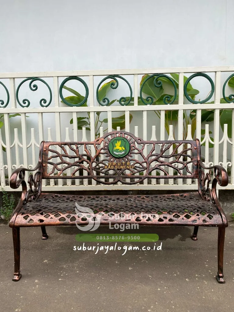 Kursi Cor Custom Logo DPUTR Kab. Sumenep Madura