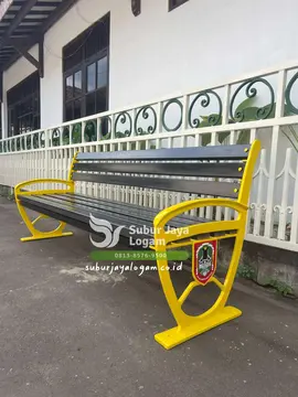 Bangku Taman Custom Logo Kota Banjarbaru Kalsel