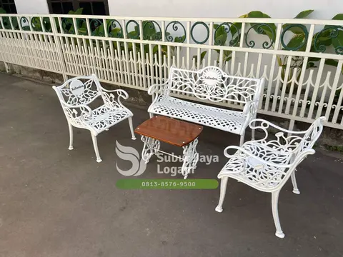 Kursi Taman Set Meja Custom RM Kaliandra Baturaden