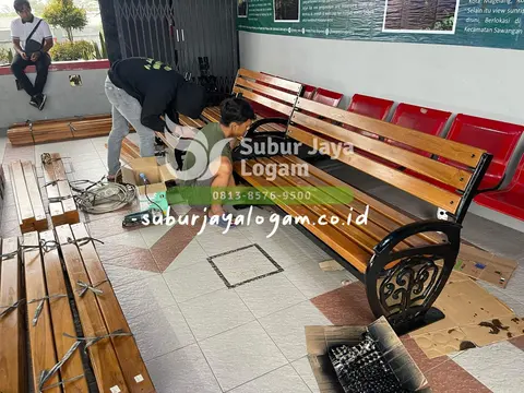 Kursi Taman Tipe Malioboro Untuk Ketep Pass Magelang
