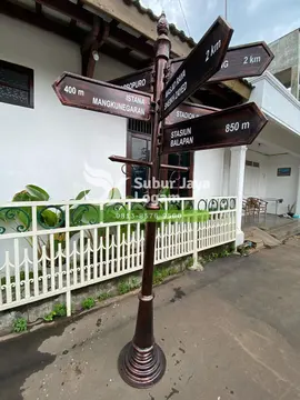 Papan Penunjuk Arah Ngarsopuro Solo