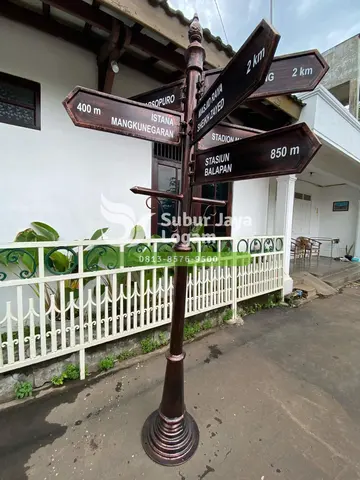 Papan Penunjuk Arah Ngarsopuro Solo